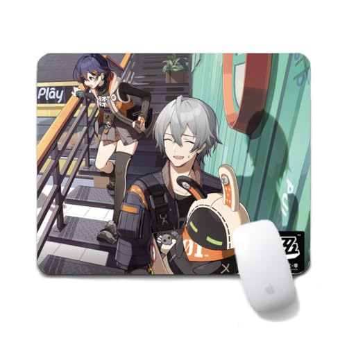 Dongsea Nicole Demara Anime Mousepad – 20x24cm (7.8x9.4 Zoll) – Ultra-Glatte Oberfläche & Anti-Rutsch-Gummi für PC, Laptop & Gaming (Wise 1) von Dongsea