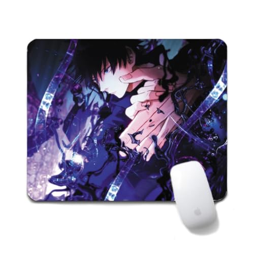 Dongsea Satoru Gojo Anime Mousepad – 20x24cm (7.8x9.4 Zoll) – Ultra-Glatte Oberfläche & Anti-Rutsch-Gummi für PC, Laptop & Gaming (Fushiguro Megumi) von Dongsea
