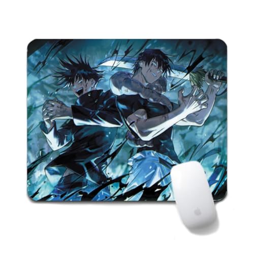 Dongsea Satoru Gojo Anime Mousepad – 20x24cm (7.8x9.4 Zoll) – Ultra-Glatte Oberfläche & Anti-Rutsch-Gummi für PC, Laptop & Gaming (Fushiguro Toji) von Dongsea