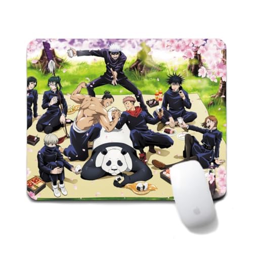 Dongsea Satoru Gojo Anime Mousepad – 20x24cm (7.8x9.4 Zoll) – Ultra-Glatte Oberfläche & Anti-Rutsch-Gummi für PC, Laptop & Gaming (Group Photo 5) von Dongsea