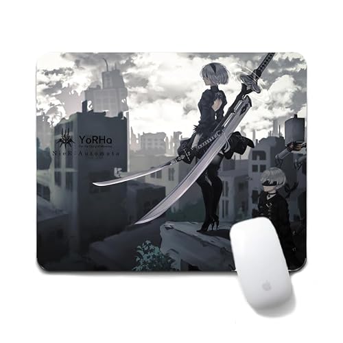 Dongsea Yorha No. 2 Type B Anime Mousepad – 20x24cm (7.8x9.4 Zoll) – Ultra-Glatte Oberfläche & Anti-Rutsch-Gummi für PC, Laptop & Gaming (Type B 8) von Dongsea