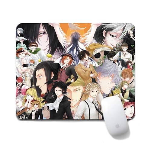 Dongsea dazai osamu Anime Mousepad – 20x24cm (7.8x9.4 Zoll) – Ultra-Glatte Oberfläche & Anti-Rutsch-Gummi für PC, Laptop & Gaming (Group Photo 7) von Dongsea