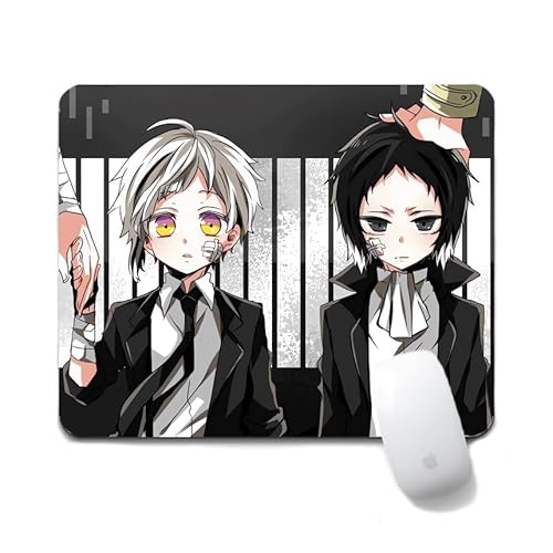 Dongsea dazai osamu Anime Mousepad – 20x24cm (7.8x9.4 Zoll) – Ultra-Glatte Oberfläche & Anti-Rutsch-Gummi für PC, Laptop & Gaming (Group Photo 8) von Dongsea