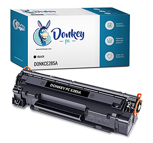 Donkey PC Kompatible Tonerkartusche für hp Laserjet p1102 Toner, P1102w, M1132 MFP, Pro M1212 MFP, Pro M1210, Pro M1217nfw, Pro M1212nf MFP. 1.600 Druckseiten von Donkey pc