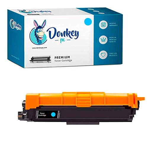 Donkey pc - TN241C TN-241C kompatibler Brother Toner für HL3140CW, HL3150CDW, HL3170CDW, DCP9015CDW, DCP9020CDW, MFC9330CDW, MFC9140CDN y MFC934CDW. Kapazität: 2200 Seiten von Donkey pc