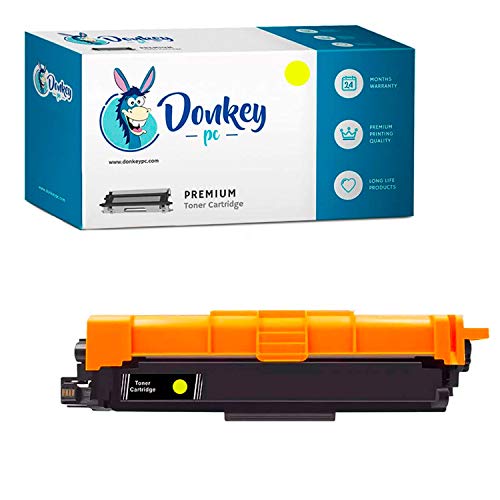 Donkey pc - TN241Y TN-241Y kompatibler Brother Toner für HL3140CW, HL3150CDW, HL3170CDW, DCP9015CDW, DCP9020CDW, MFC9330CDW, MFC9140CDN y MFC934CDW. Kapazität: 2200 Seiten von Donkey pc