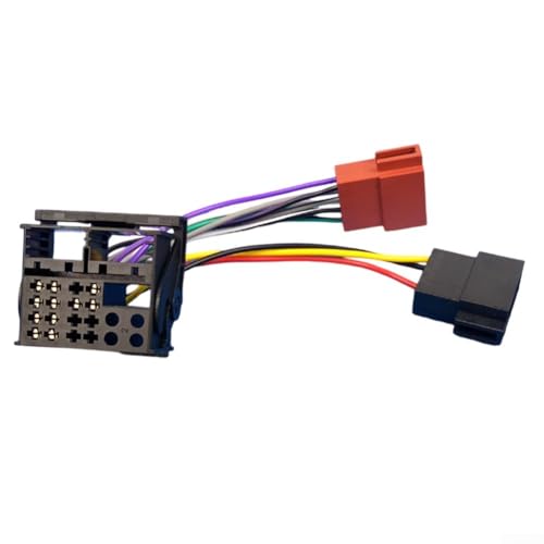Autoradio ISO Buchse Adapterkabel, Autoradio Stereo ISO Kabelbaum Adapter passend für RCD200 RCD300 RCD310 RCD510 Radiosysteme von Donkivvy