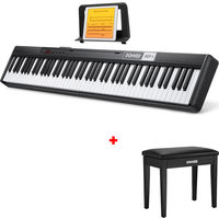 DONNER DEP-1 Digitalpiano, Klavier + Bank von Donner Music - DE