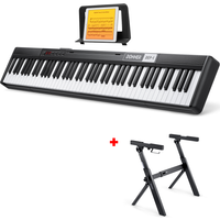 DONNER DEP-1 Digitalpiano, Klavier + Keyboardständer von Donner Music - DE