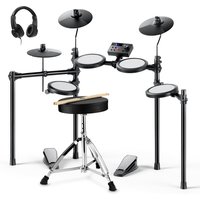 Donner DED-70 Elektronisches Schlagzeug mit Kopfhörer/Drumhocker Donner DED-70 Elektronisches Schlagzeug mit Kopfhörer/Drumhocker von Donner Music - DE