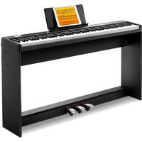 Donner DEP-08 Digitalpiano, abnehmbarer Ständer, kompaktes E-Piano für Anfänger, Klavier von Donner Music - DE