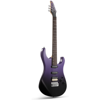 Vollgröße E-Gitarre für Anfänger mit klaren Tönen und Tremolo, Mitternachtsvioletter Farbverlauf von Donner Music - DE