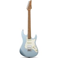 Donner DST-550 39 Zoll ST E-Gitarre, HSS-Tonabnehmer, Korpus aus massivem Double-Cut-Pappelholz, Blau von Donner Music - DE