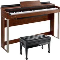 Donner DDP-200 Digital Piano mit 88 gewichteten Tasten, Piano + Duet höhenverstellbare Bank Donner DDP-200 Digital Piano mit 88 gewichteten Tasten, Piano + Duet höhenverstellbare Bank von Donner