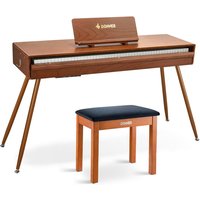 Donner DDP-80 Pro Digitalpiano Retro-Ästhetisches, Piano + Hölzerner Klavierbank Donner DDP-80 Pro Digitalpiano Retro-Ästhetisches, Piano + Hölzerner Klavierbank von Donner