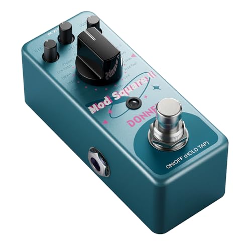 Donner Modulation Pedal - Mod Square Ⅱ 16 Effects Chorus Phaser Tremolo Flanger Rotary Vibrato 16 Modulation Modes, True Bypass Donner Modulation Pedal - Mod Square Ⅱ 16 Effects Chorus Phaser Tremolo Flanger Rotary Vibrato 16 Modulation Modes, True Bypass von Donner