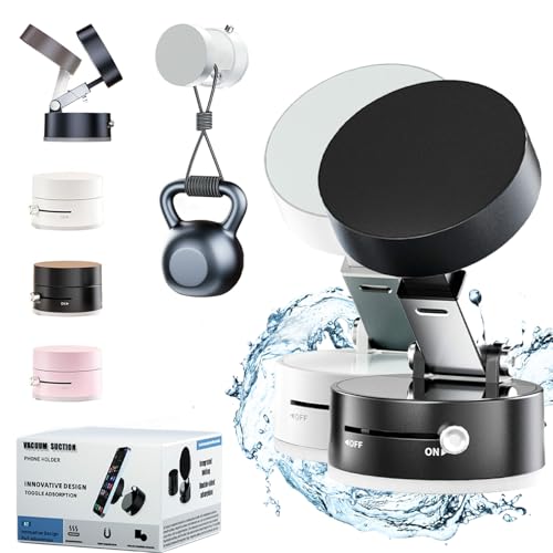 Donubiiu Magmount V2 - Magmount Handyhalterung,Magnetomount Magnetische Handyhalterung Extrastark,Magnetic Vacuum Phone Holder (Mix c*2) von Donubiiu