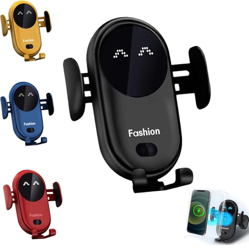 Donubiiu Marvulur Car Phone Holder,Garmentlace Phone Holder,Smart Car Wireless Charger Phone Holder, Cute Automatic Clamping Phone Holder,Fashion Phone Holder for Car (D) von Donubiiu