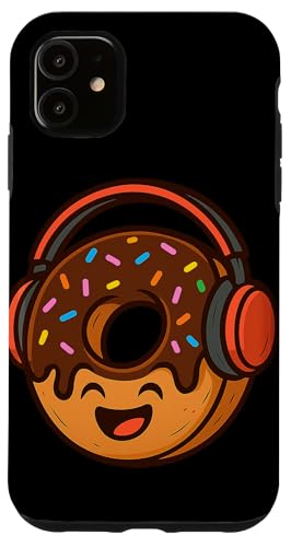 Lustiges Donut-Kostüm mit Kopfhörern für Jungen und Mädchen Hülle für iPhone 11 Lustiges Donut-Kostüm mit Kopfhörern für Jungen und Mädchen Hülle für iPhone 11 von Donut Headphones