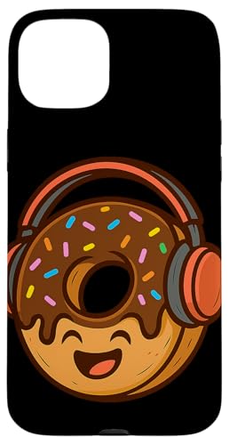 Lustiges Donut-Kostüm mit Kopfhörern für Jungen und Mädchen Hülle für iPhone 15 Plus Lustiges Donut-Kostüm mit Kopfhörern für Jungen und Mädchen Hülle für iPhone 15 Plus von Donut Headphones