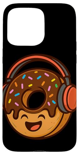 Lustiges Donut-Kostüm mit Kopfhörern für Jungen und Mädchen Hülle für iPhone 15 Pro Max Lustiges Donut-Kostüm mit Kopfhörern für Jungen und Mädchen Hülle für iPhone 15 Pro Max von Donut Headphones