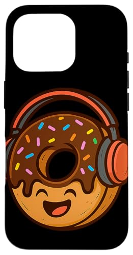 Lustiges Donut-Kostüm mit Kopfhörern für Jungen und Mädchen Hülle für iPhone 16 Pro Lustiges Donut-Kostüm mit Kopfhörern für Jungen und Mädchen Hülle für iPhone 16 Pro von Donut Headphones