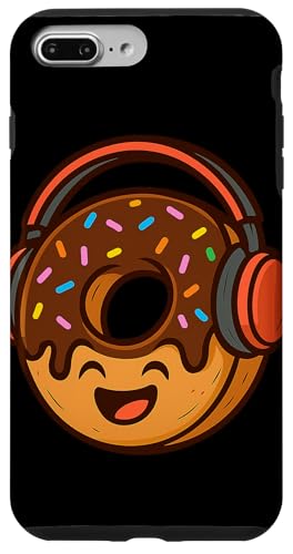 Lustiges Donut-Kostüm mit Kopfhörern für Jungen und Mädchen Hülle für iPhone 7 Plus/8 Plus Lustiges Donut-Kostüm mit Kopfhörern für Jungen und Mädchen Hülle für iPhone 7 Plus/8 Plus von Donut Headphones
