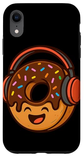 Lustiges Donut-Kostüm mit Kopfhörern für Jungen und Mädchen Hülle für iPhone XR Lustiges Donut-Kostüm mit Kopfhörern für Jungen und Mädchen Hülle für iPhone XR von Donut Headphones