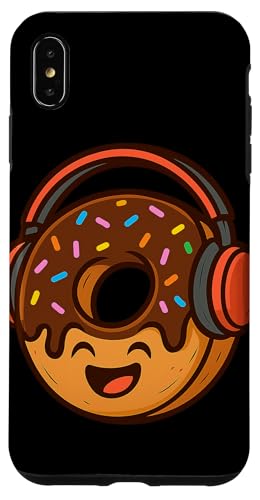 Lustiges Donut-Kostüm mit Kopfhörern für Jungen und Mädchen Hülle für iPhone XS Max Lustiges Donut-Kostüm mit Kopfhörern für Jungen und Mädchen Hülle für iPhone XS Max von Donut Headphones