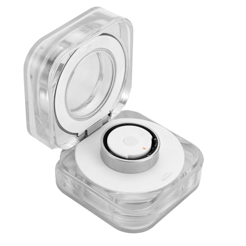 Doohoeek Hülle für Samsung Galaxy Ring Ladebox, vergilbungsfreie TPU Ladecase für Samsung Smart Ring Stoßfest, unterstützt kabelloses Laden, Transparent von Doohoeek
