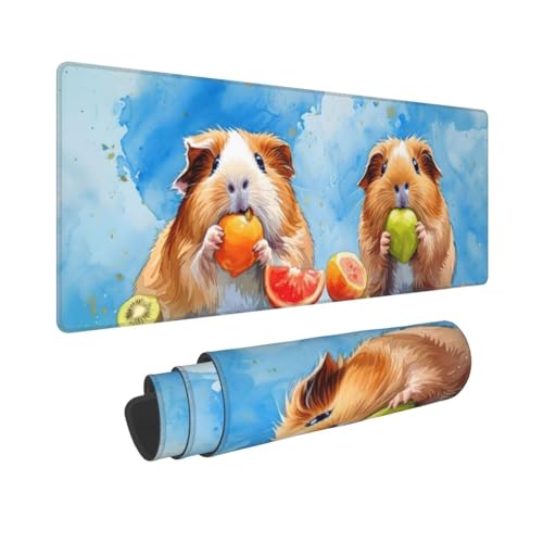 Gaming Mauspad XXL 800x400x3mm Meerschweinchen Mousepad Groß Vernähte Kanten Wasserdicht Anti-Rutsch für PC, Laptop Multifunktionales Schreibtischunterlage Verbessert Präzision und Geschwindigkei W648 Gaming Mauspad XXL 800x400x3mm Meerschweinchen Mousepad Groß Vernähte Kanten Wasserdicht Anti-Rutsch für PC, Laptop Multifunktionales Schreibtischunterlage Verbessert Präzision und Geschwindigkei W648 von Dooqon