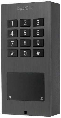 DoorBird 423872202 Code-Tastatur mit RFID Aufputz IP65 mit beleuchteter Tastatur von DoorBird