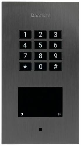 DoorBird 423872233 Code-Tastatur mit RFID Unterputz IP65 mit beleuchteter Tastatur von DoorBird
