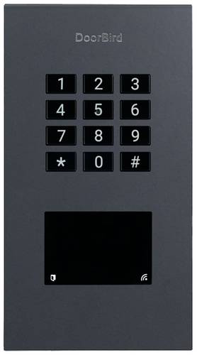 DoorBird 423872257 Code-Tastatur mit RFID Unterputz IP65 mit beleuchteter Tastatur von DoorBird