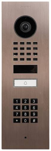 DoorBird D1101KV Unterputz Bronze-Optik IP-Video-Türsprechanlage Bronze DoorBird D1101KV Unterputz Bronze-Optik IP-Video-Türsprechanlage Bronze von DoorBird