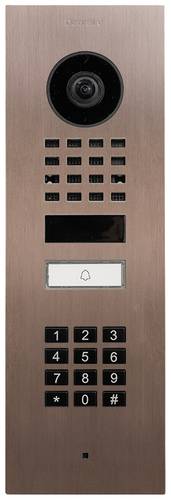 DoorBird D1101KV Unterputz Bronze-Optik IP-Video-Türsprechanlage Bronze von DoorBird