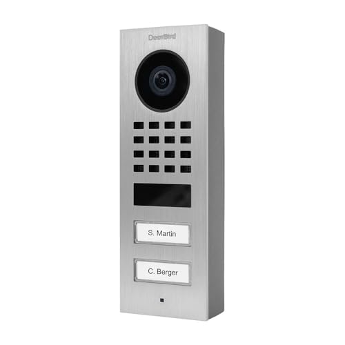 DoorBird D1102V Aufputz IP-Video-Türsprechanlage WLAN, LAN Außeneinheit Edelstahl V2A (gebürstet) DoorBird D1102V Aufputz IP-Video-Türsprechanlage WLAN, LAN Außeneinheit Edelstahl V2A (gebürstet) von DoorBird