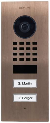 DoorBird D1102V Unterputz IP-Video-Türsprechanlage WLAN, LAN Außeneinheit Edelstahl V2A (gebürste DoorBird D1102V Unterputz IP-Video-Türsprechanlage WLAN, LAN Außeneinheit Edelstahl V2A (gebürste von DoorBird