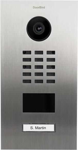 DoorBird D2101V Video-Zugangssystem Edelstahl (423870055) von DoorBird