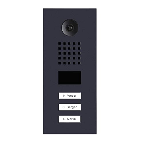 DoorBird D2103V IP-Video-Türsprechanlage LAN Außeneinheit Edelstahl, RAL 7016 (seidenmatt) von DoorBird