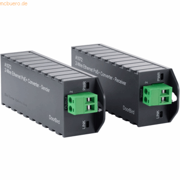 DoorBird DoorBird A1072 PoE Konverter 2-Draht Ethernet DoorBird DoorBird A1072 PoE Konverter 2-Draht Ethernet von DoorBird