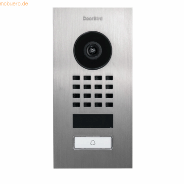 DoorBird DoorBird D1101V IP Video Türstation Unterputz Edelstahl V4A von DoorBird