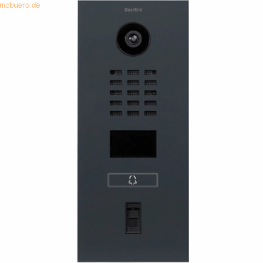 DoorBird DoorBird D2101FV IP Video Türstation Fingerprint 50, RAL 7016 DoorBird DoorBird D2101FV IP Video Türstation Fingerprint 50, RAL 7016 von DoorBird