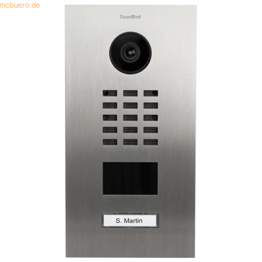 DoorBird DoorBird D2101V IP Video Türstation Edelstahl V4A DoorBird DoorBird D2101V IP Video Türstation Edelstahl V4A von DoorBird