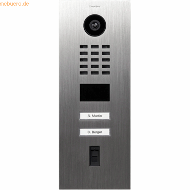 DoorBird DoorBird D2102FV IP Video Türstation Fingerpr. 50, Edels. V4A DoorBird DoorBird D2102FV IP Video Türstation Fingerpr. 50, Edels. V4A von DoorBird