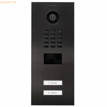 DoorBird DoorBird D2102V IP Telefon Edelstahl V4A Titan-Optik von DoorBird