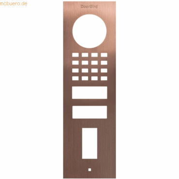 DoorBird DoorBird Frontblende D1101FV Fingerpr. Edels., Bronze, Aufput DoorBird DoorBird Frontblende D1101FV Fingerpr. Edels., Bronze, Aufput von DoorBird