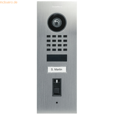 DoorBird DoorBird IP Video Türstation D1101FV Fingerpr. Edels. V2A von DoorBird