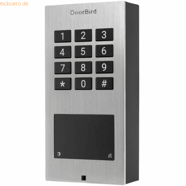 DoorBird DoorBird IP Zutrittskontrollsystem A1121 Aufputz, Edels. V2A DoorBird DoorBird IP Zutrittskontrollsystem A1121 Aufputz, Edels. V2A von DoorBird