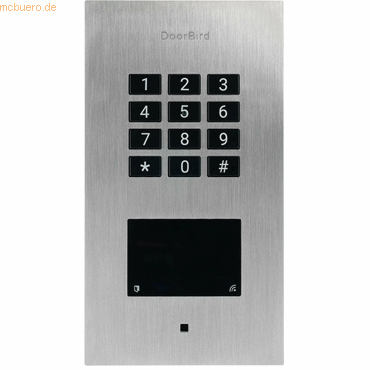 DoorBird DoorBird IP Zutrittskontrollsystem A1121 Unterputz, Edels. V2 DoorBird DoorBird IP Zutrittskontrollsystem A1121 Unterputz, Edels. V2 von DoorBird